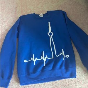 Blue Canada Sweater